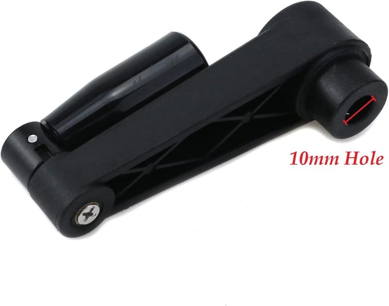 FarBoat Foldable Crank Handle Swivel Rocker Handle Nylon Lathe Crank Handles 9.16 - Image 4